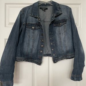 Ashley Stewart Blue Jean Jacket